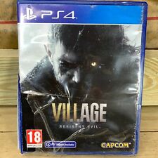 Resident Evil Village box art for Playstation 4